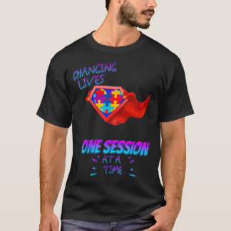 Eén sessie tegelijk t-shirt