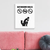 Een set basisregels canvas afdruk (Insitu (Woonkamer))