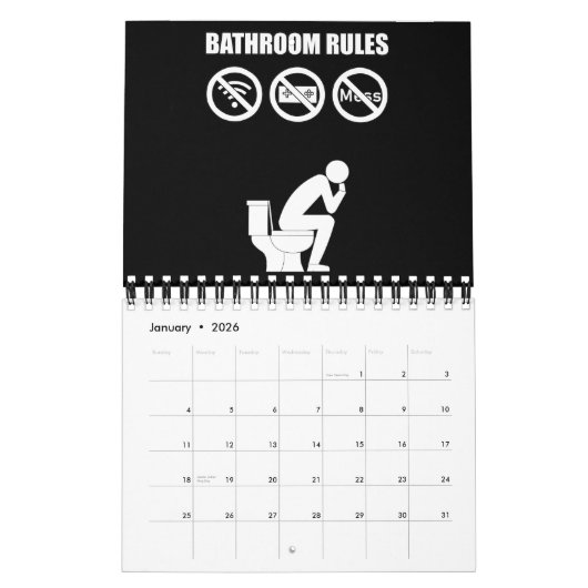 Een set basisregels kalender (Jan 2026)