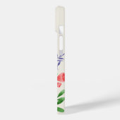 Een set bloemen geschilderd in waterverf Case-Mate iPhone case (Achterkant / Links)