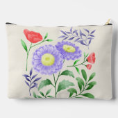 Een set bloemen geschilderd in waterverf etui (Achterkant)