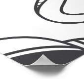 Een set schattige graffiti-doedels poster (Hoek)