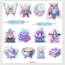 EEN SET VAN GOULISH UNIEKE PACK VAN AANGEPASTE NAA STICKER