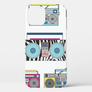 Een set van verschillende  cassettespelers. Retro  Case-Mate iPhone Case