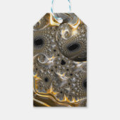 Een sferisch ballet in zilver en goud cadeau Label Cadeaulabel (Voorkant)