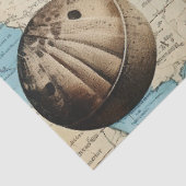 Een Shabby Chic Nautical Serie Design 10 Tissuepapier (Detail)