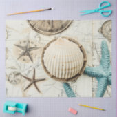 Een Shabby Chic Nautical Serie Design 11 Tissuepapier (Craft)