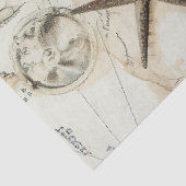 Een Shabby Chic Nautical Serie Design 11 Tissuepapier (Detail)