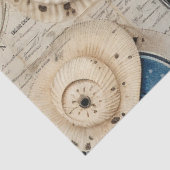 Een Shabby Chic Nautical Serie Design 14 Tissuepapier (Detail)