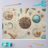 Een Shabby Chic Nautical Serie Ontwerp 7 Tissuepapier (Craft)