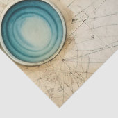 Een Shabby Chic Nautical Serie Ontwerp 9 Tissuepapier (Detail)