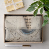 Een Shabby Chic Nautical Series Design 14 Tissuepapier (Geschenk)