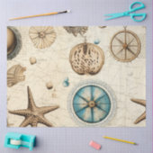 Een Shabby Chic Nautical Series Design 5 Tissuepapier (Craft)