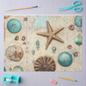 Een Shabby Chic Nautical Series Design 6 Tissuepapier (Craft)