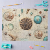 Een Shabby Chic Nautical Series Design 7 Tissuepapier (Craft)