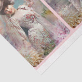 Een Shabby Chic Parisian Woman Series Design 14 Tissuepapier (Detail)