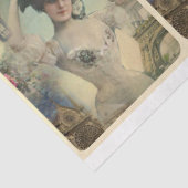 Een Shabby Chic Parisian Woman Series Design 1 Tis Tissuepapier (Detail)