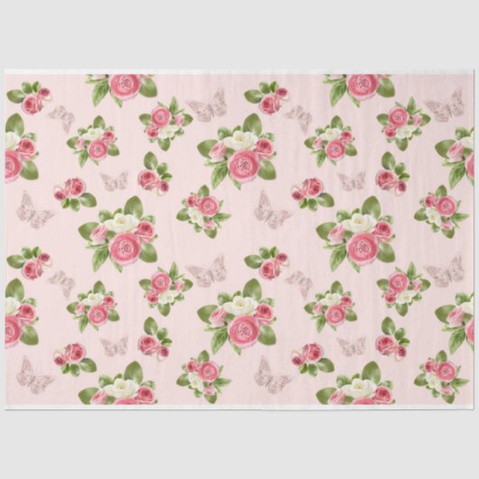 Een Shabby Chic Serie Design 10 Tissuepapier (Voorkant)