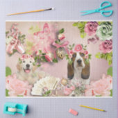 Een Shabby Chic Serie Design 14 Tissuepapier (Craft)