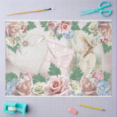 Een Shabby Chic Serie Design 22 Tissuepapier (Craft)