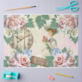 Een Shabby Chic Serie Design 23 Tissuepapier (Craft)