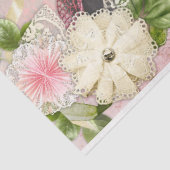Een Shabby Chic Serie Ontwerp 15 Tissuepapier (Detail)