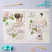Een Shabby Chic-serie ontwerp 41 Tissuepapier (Craft)