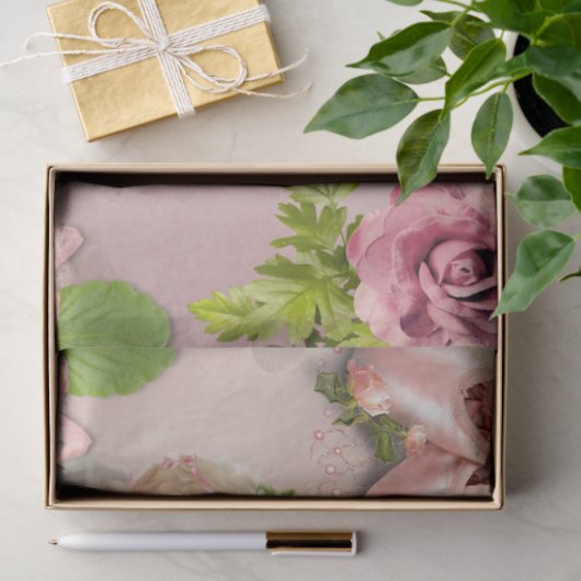 Een Shabby Chic Series Design 14 Tissuepapier (Geschenk)