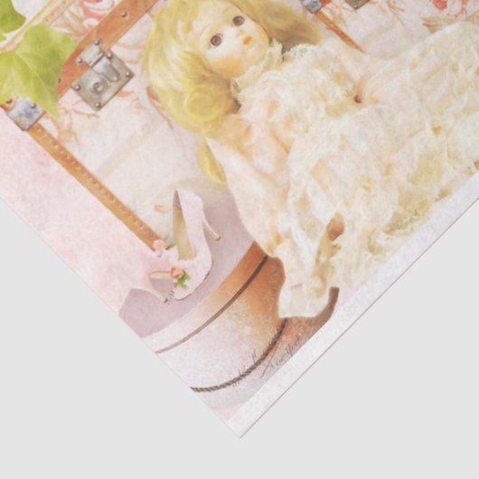 Een Shabby Chic Series Design 19 Tissuepapier (Detail)