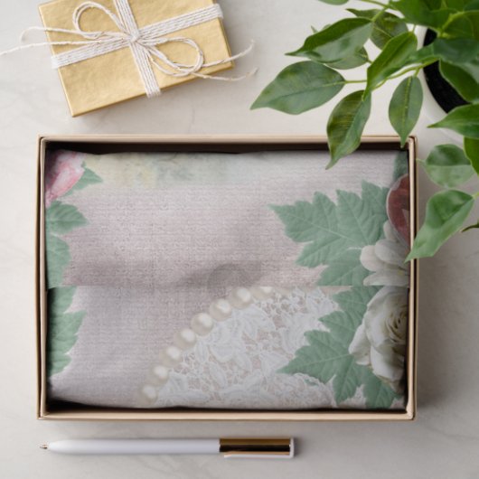 Een Shabby Chic Series Design 22 Tissuepapier (Geschenk)