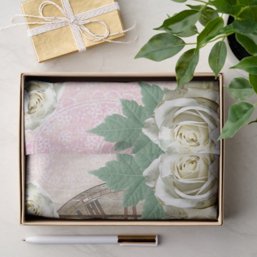 Een Shabby Chic Series Design 23 Tissuepapier (Geschenk)