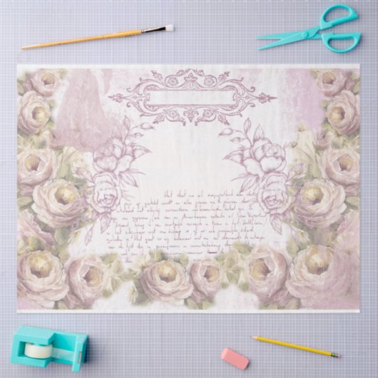 Een Shabby Chic Series Design 36 Tissuepapier (Craft)