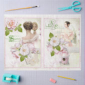 Een Shabby Chic Series Design 41 Tissuepapier (Craft)