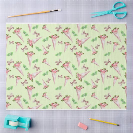 Een Shabby Chic Series Design 9 Tissuepapier (Craft)