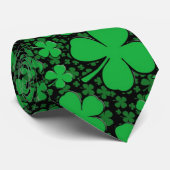 Een Shamrock Field voor St Patrick's Day Stropdas (Opgerold)