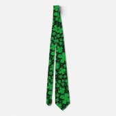 Een Shamrock Field voor St Patrick's Day Stropdas (Achterkant)