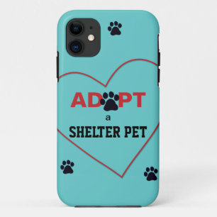 Een Shelter Pet aannemen Case-Mate iPhone Case
