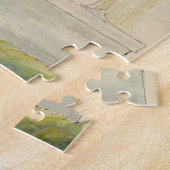 Een Shepherd die de Epitaph leest, van Elegy Legpuzzel (Zijkant)