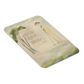 Een Shepherd die de Epitaph leest, van Elegy Magneet (Rechterzijde)