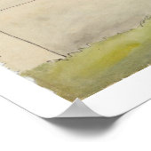 Een Shepherd die de Epitaph leest, van Elegy Poster (Hoek)