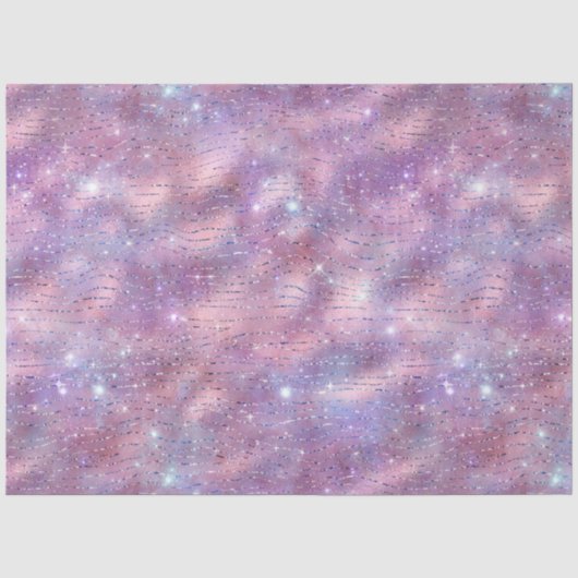 Een Shimmering Galaxy Series Design 6 Tissuepapier (Voorkant)