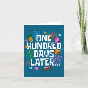 Eén shirt honderd 100 dagen later 100ste kaart