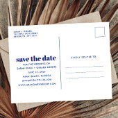 Een Shore Thing Foto Strand Bruiloft Save the Date Aankondigingskaart