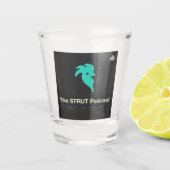 Een shot van de strut glas (Voorkant)