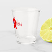 Een shot van Rican Crema Suprema Shot Glass Shot Glas (Rechts)