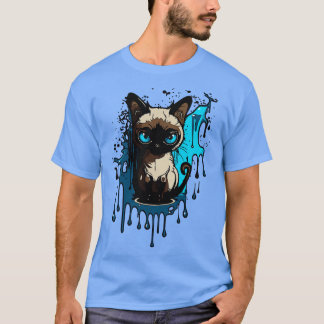 Een Siamese kat T-shirt