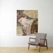 Een siësta van John William Godward Wandkleed (In situ)