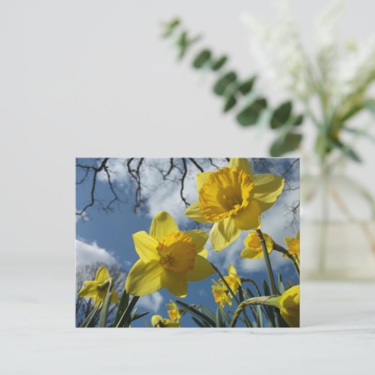 EEN SIGN VAN SPRING BRIEFKAART (Staand voorkant)