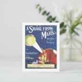 Een signaal van het  Songbook Hoesje van Mars Briefkaart (Staand voorkant)