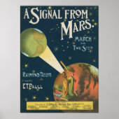 Een signaal van Mars Poster (Voorkant)